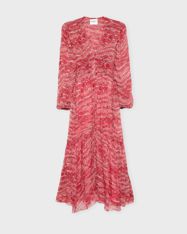 Isabel Marant Étoile Klänning Amara Röd FR 40 (EUR 38)