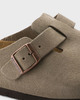 Birkenstock Tofflor Boston Soft Footbed Taupe EUR 36