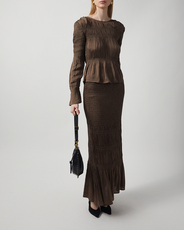 By Malene Birger Blouse Ovas Chocolate 42