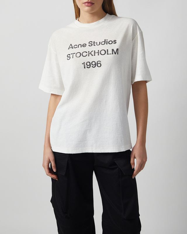 Acne Studios T-shirt FN-UX-TSHI000013 Vit M-L