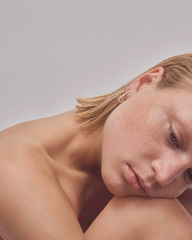 Ragbag Oda Earrings Guld ONESIZE