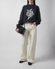 Anine Bing Sweatshirt Miles Tiger Black XS