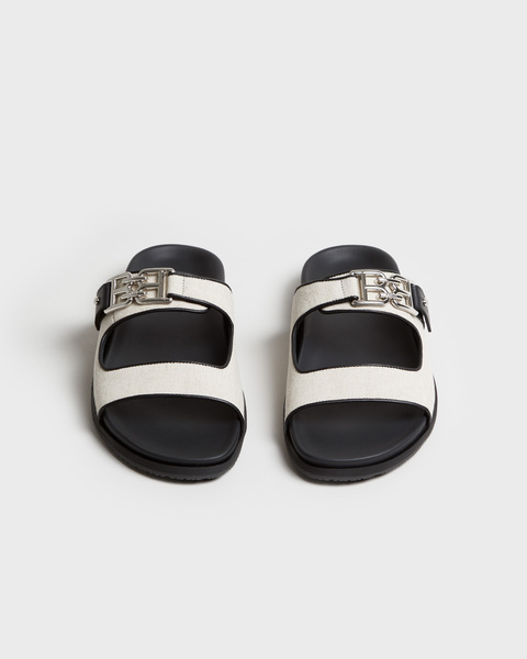 Sandals Emma Flat Svart/beige 2