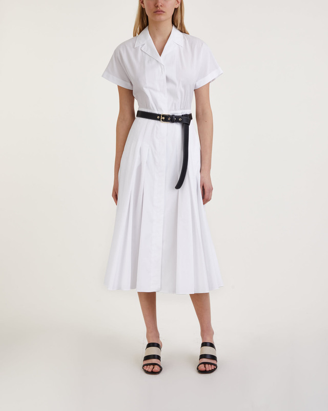 Max Mara Studio Klänning Slam Shirt Vit IT 44 (EUR 40)
