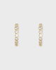 Ragbag Earrings Ottilia Gold Hoops  Guld ONESIZE