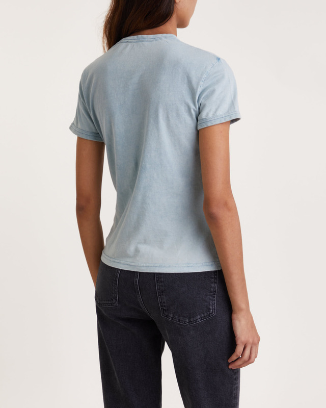 Acne Studios T-Shirt Blurred  Ljusblå L