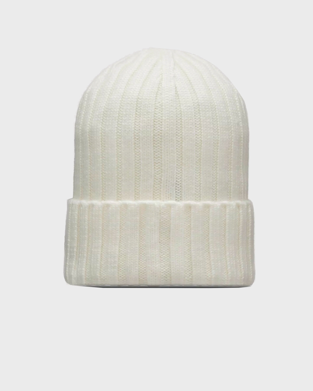 Moncler Beanie Wool Tricot  Offwhite ONESIZE