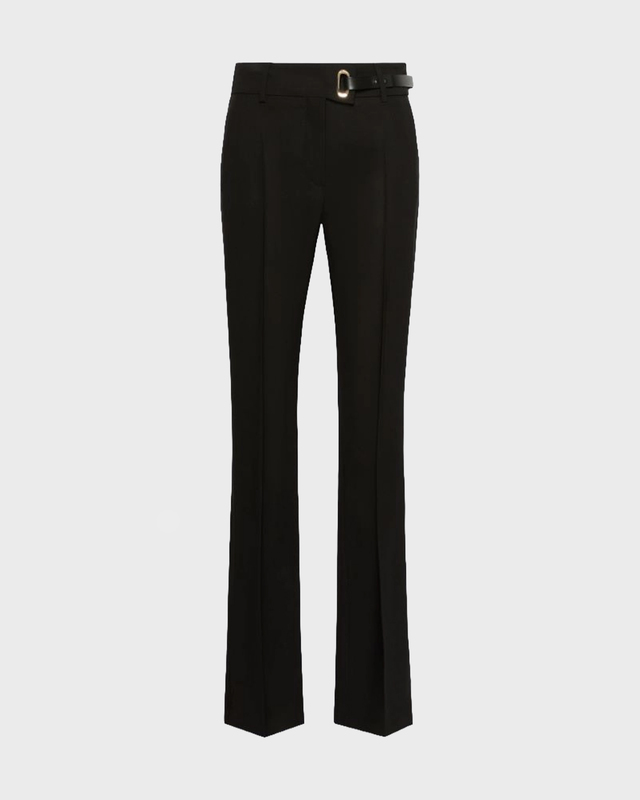 Sportmax Bukse Slim-Fit Stretch Black IT 42 (EUR M)