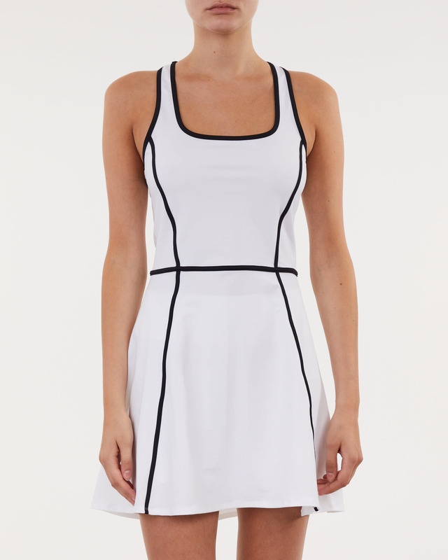 Casall Dress Flouncy Court Vit M