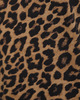 ANINE BING T-Shirt Avi Black and Brown Leopard Leopard M