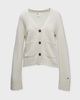 LISA YANG Kofta Danni Cashmere Vit 1 (S-M)