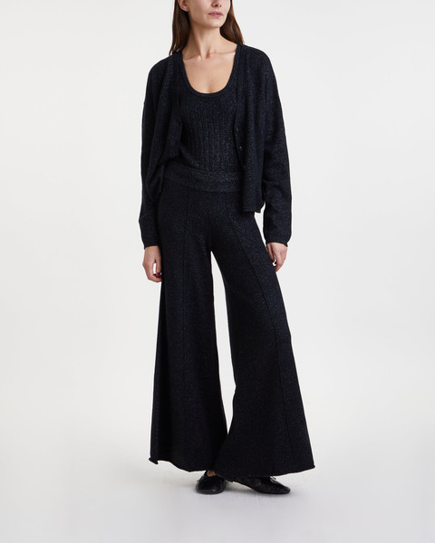 Topp Alessia Sparkle Cashmere Svart 2