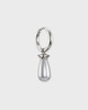 Maria Nilsdotter Earring Pearl Tear  Silver ONESIZE