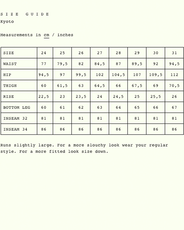 Jeanerica Kyoto Black Vintage 62 Jeans Vintage black W27/L32