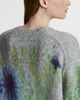 Acne Studios Kofta Knitted Tie-Dyed  Ljusgrå L