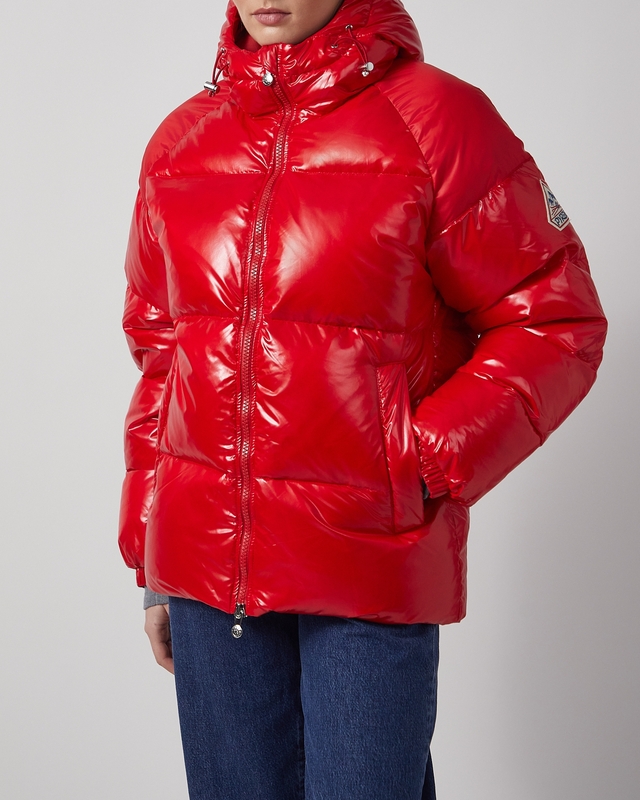 Pyrenex Jacket Unisex Sten Hooded Down  Red S