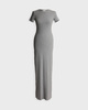 Wakakuu Icons Dress Taylor  Grey XS