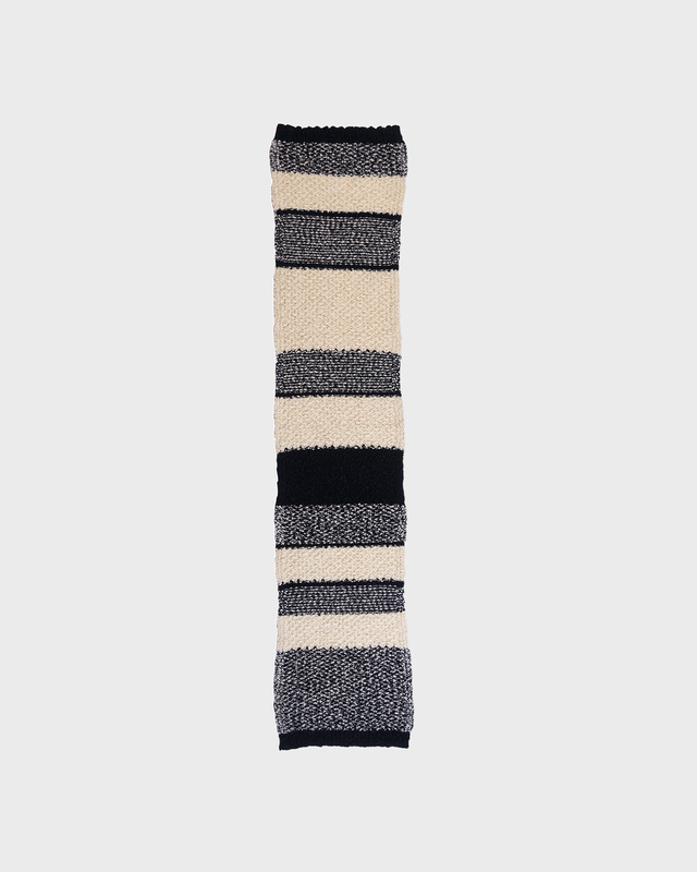 Lala Berlin Scarf Azra Svart/vit ONESIZE