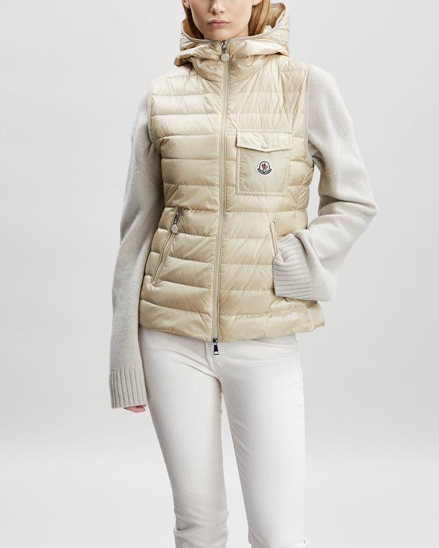 Moncler Väst Glygos Gilet Beige MONCLER 3 (M/L)