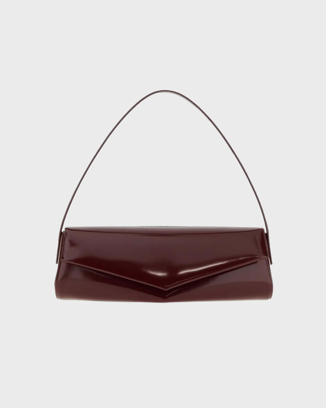 Jil Sander Skuldertaske Kante Flap Shoulder Kastanjebrun ONESIZE