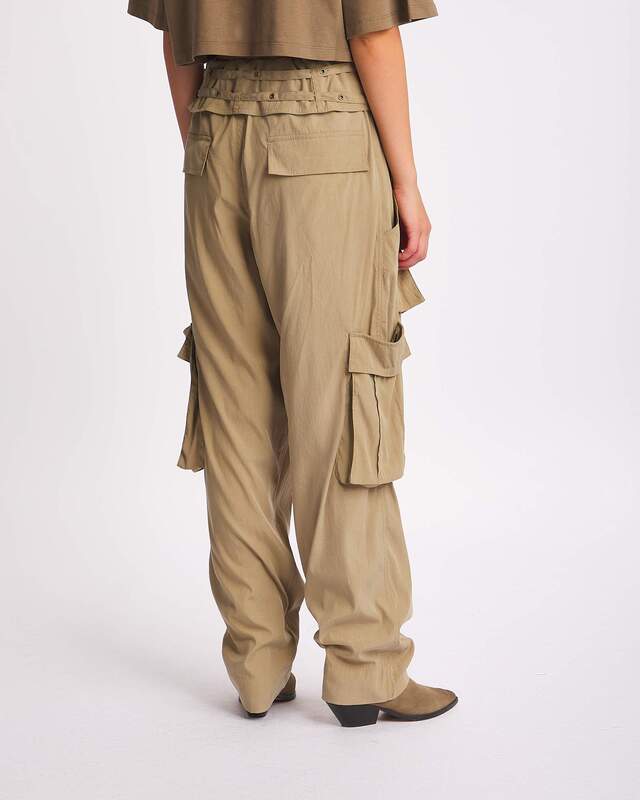 Isabel Marant Trousers Hadja Khaki FR 36 (EUR 34)