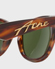Acne Studios Sunglasses Square-Frame Brown ONESIZE