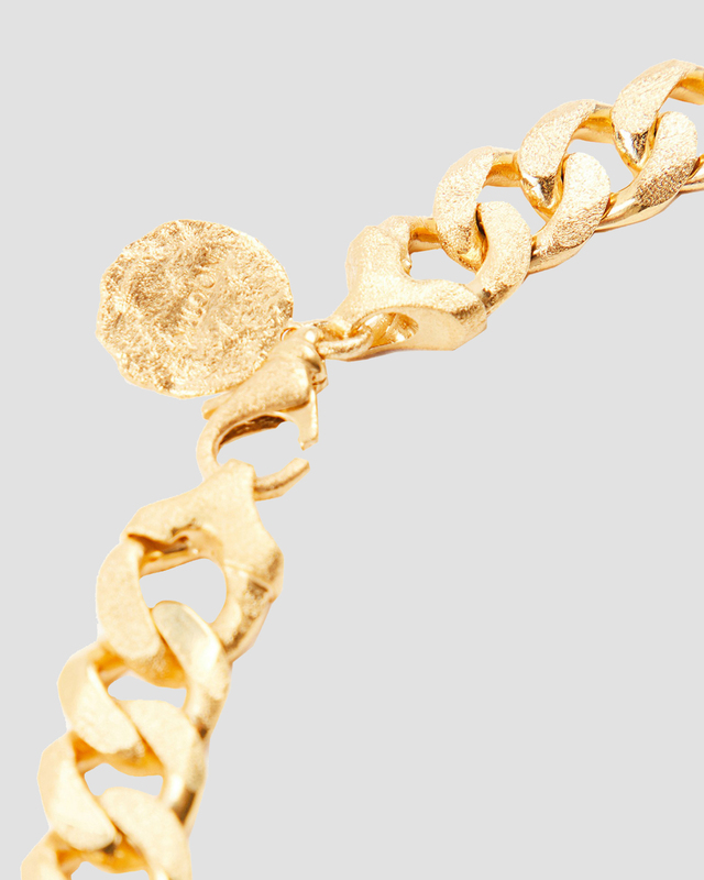 Nootka Raw Bracelet  Guld XS