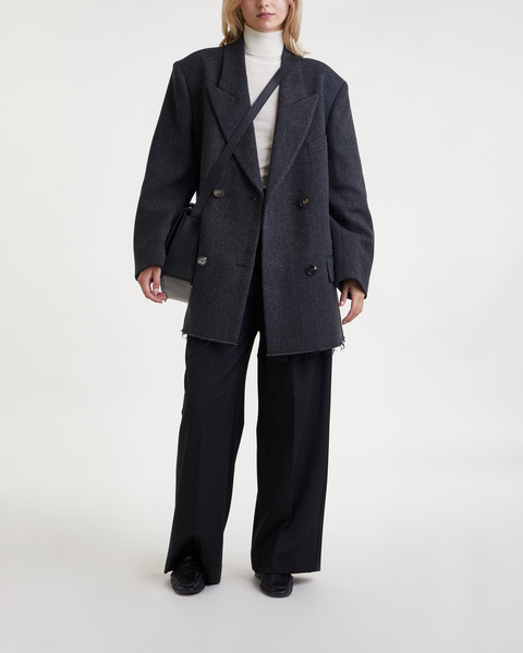 Blazer Double Breasted Wool  Grå/svart XXS/XS 1