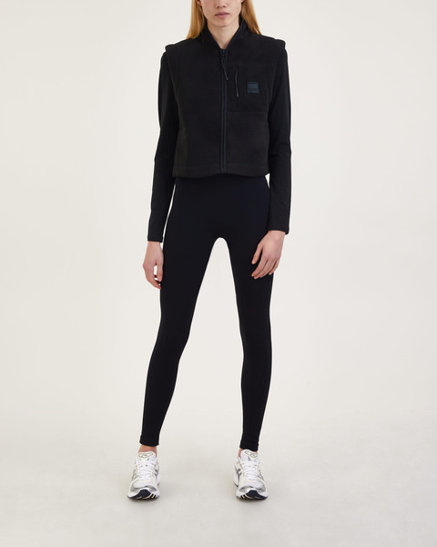 Fleece W Väst Svart 2
