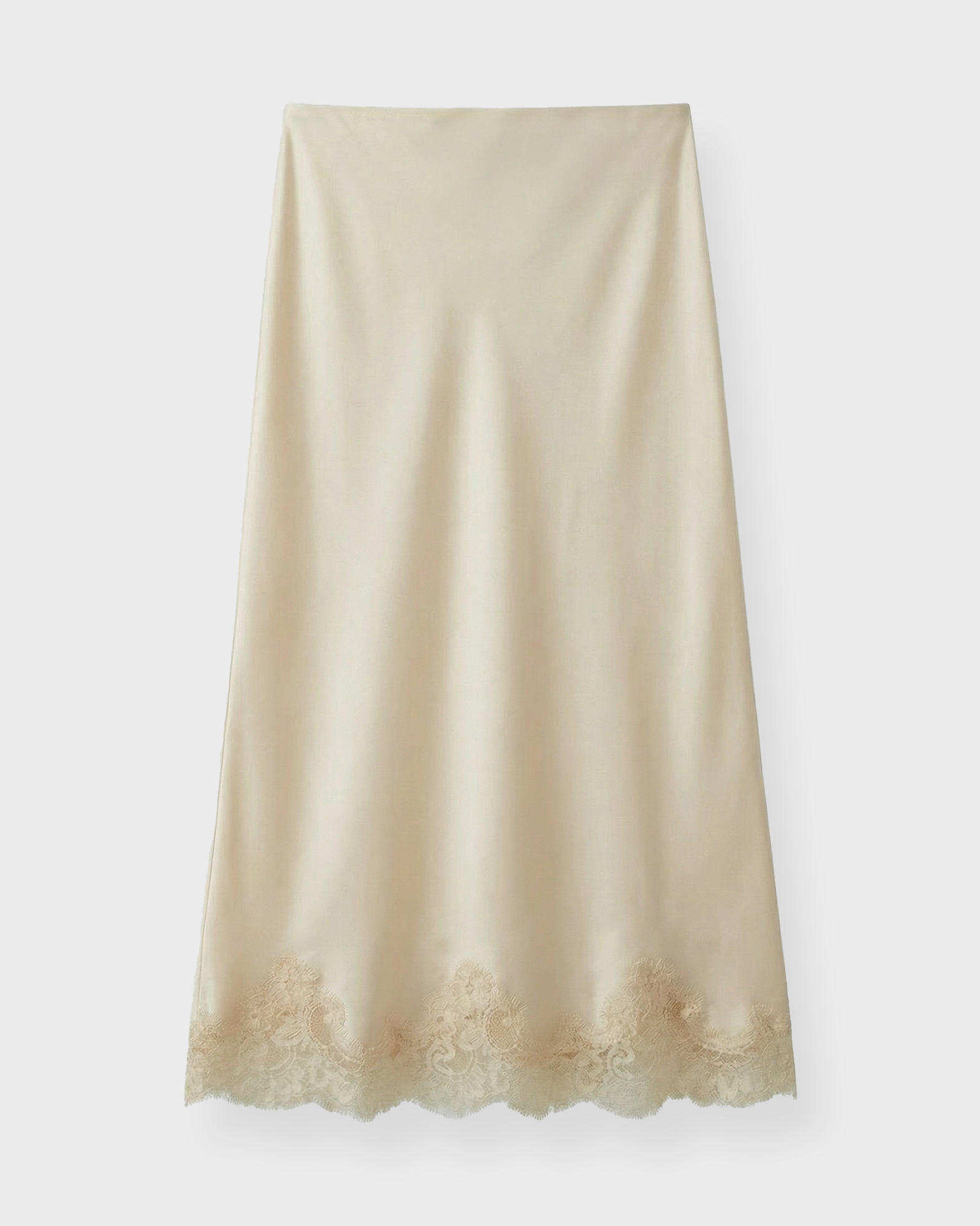 Wakakuu Icons Women's Light Yellow Lior Lace Skirt Ljusgul Xs