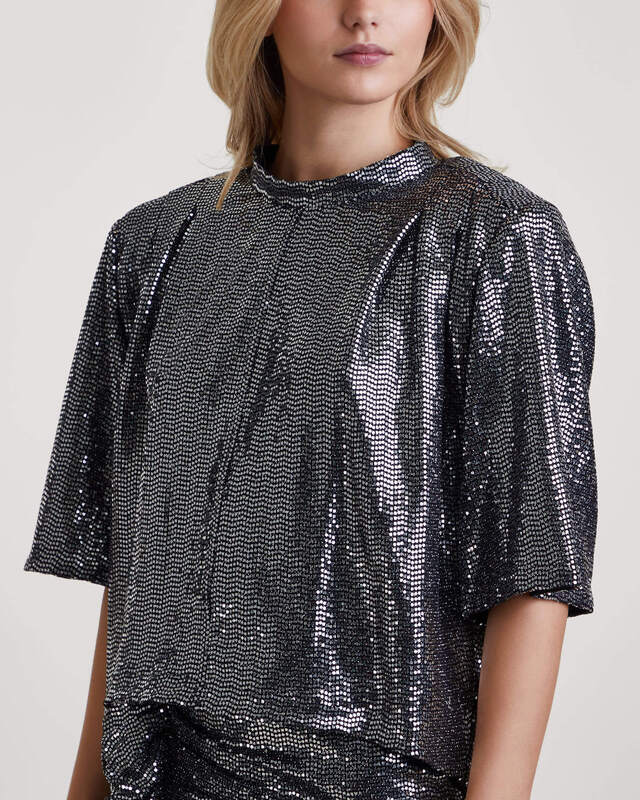 Isabel Marant Étoile Topp Delfi Silver FR 38 (EUR 36)