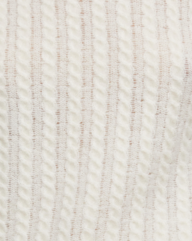 Wakakuu Icons Sweater Odense Cable Knit Creme S