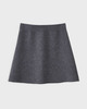 LISA YANG Skirt Clare Graphite Cashmere Grå 2 (M-L)