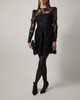 Malina Dress Leoni Lace Mini  Black 36