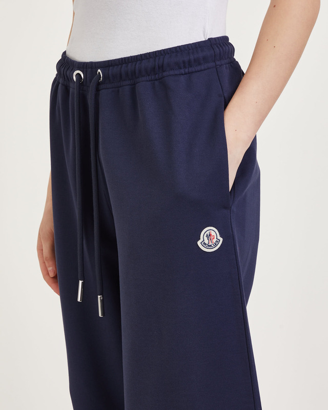Moncler Byxor Fleece Trackpant Mörkblå XS