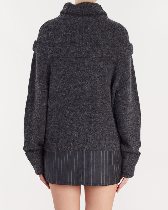 The Garment Verbier Shoulder Knit  Grå/grön UK 12 (EUR 40)