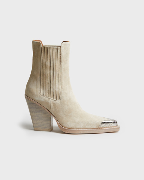 Boots Dallas Embellished Toe  Offwhite 1