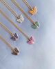 CBYC Halsband Butterfly Guld/svart ONESIZE