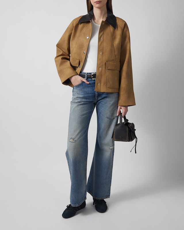 STAND STUDIO Jacka Wilhelmina Mörk sand  38