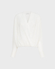 Sportmax Bluse Loose-Fit Pure Silk White IT 38 (EUR S)