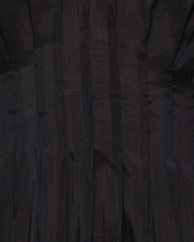 Wakakuu Icons Top Dover Pleated Black XS