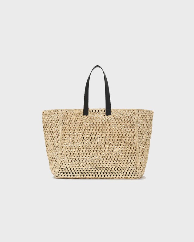 ANINE BING Väska Large Rio Tote Sand ONESIZE