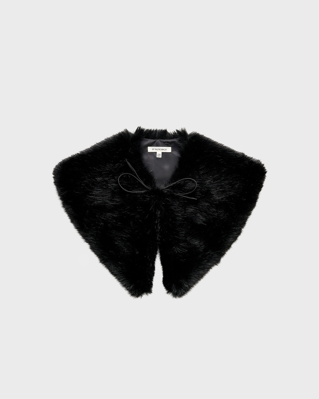By Malene Birger Fuskpälskrage COWILLA Svart ONESIZE