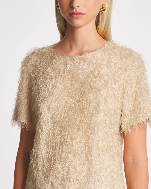 By Malene Birger Top Acina Beige 40