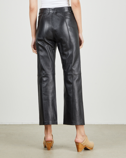 Leather pants Mariam Svart 2