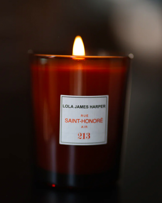 Lola James Harper Scented Candle  213 Rue Saint-Honoré  Transparent ONESIZE