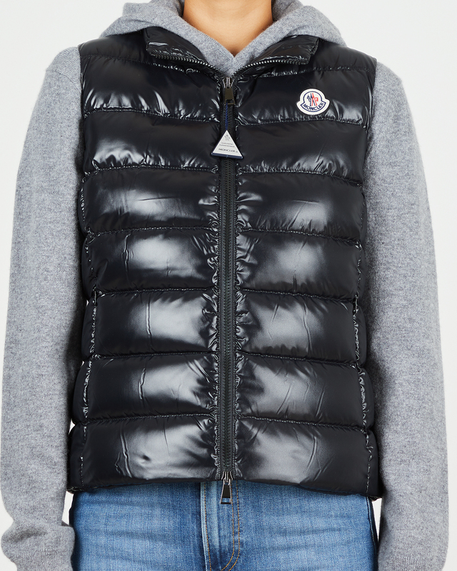 black moncler vest