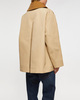 Ganni Jacket Heavy Twill Midi Beige L-XL