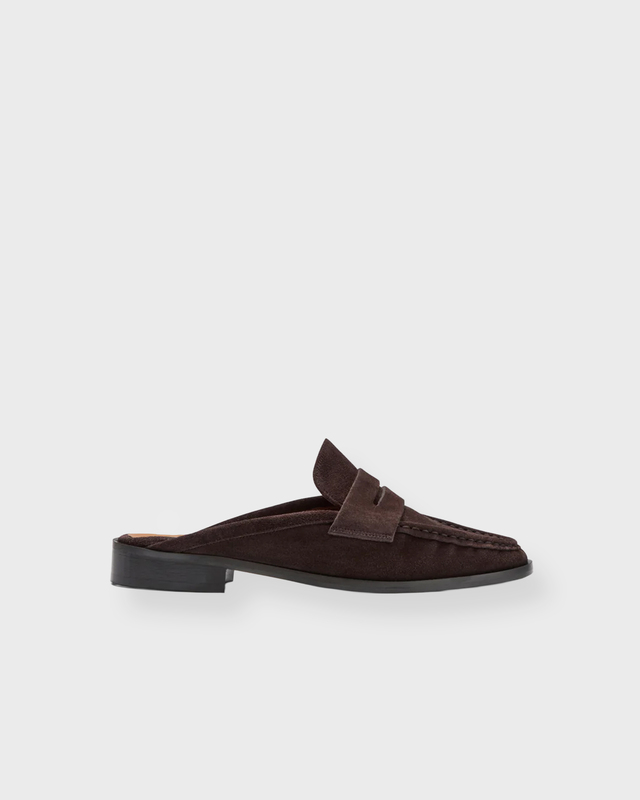 ATP Atelier Loafers Capriana Walnut Suede Brown EUR 38
