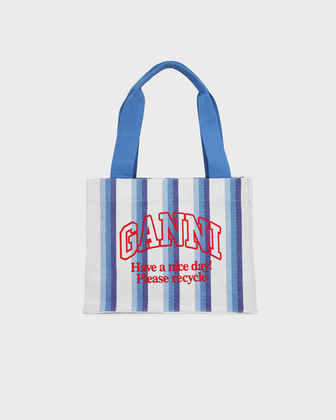 Bag Large Easy Shopper Stripes Mörkblå ONESIZE 1